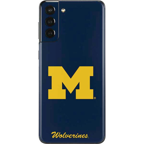 University of Michigan M Logo Bold Galaxy S21 Plus 5G Skin